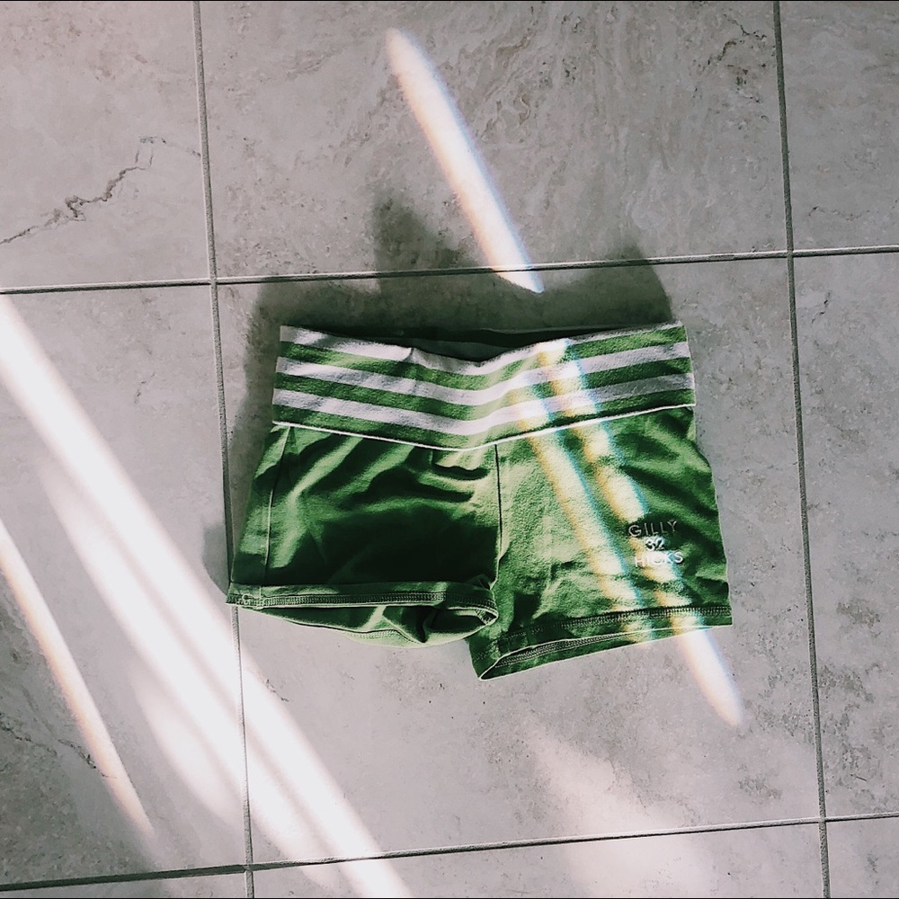 Green Gilly Hicks booty shorts